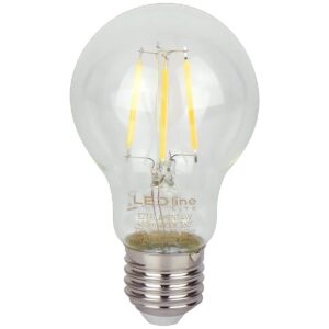 LED line LITE LED Filament Lamp A60 E27 - 4W (vervangt 40W) - 480lm - Ø60mm - 230V - Energiezuinig