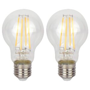 LED line LITE LED Filament Lamp A60 E27 - 7W (vervangt 70W) - 840lm - Ø60mm - 230V - Energiezuinig - 2 stuks