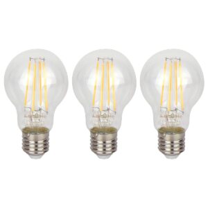 LED line LITE LED Filament Lamp A60 E27 - 7W (vervangt 70W) - 840lm - Ø60mm - 230V - Energiezuinig - 3 stuks