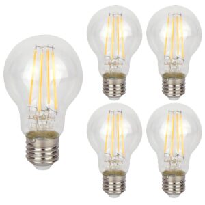 LED line LITE LED Filament Lamp A60 E27 - 7W (vervangt 70W) - 840lm - Ø60mm - 230V - Energiezuinig - 5 stuks