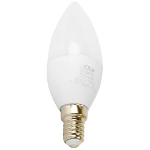 LED line LITE LED Kaarslamp C37 E14 - 8W (vervangt 60W) - 720lm - Ø37mm - 230V - Energiezuinig