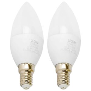 LED line LITE LED Kaarslamp C37 E14 - 8W (vervangt 60W) - 720lm - Ø37mm - 230V - Energiezuinig - 2 stuks