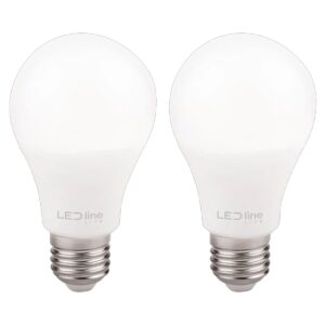 LED line LITE LED Lamp A60 E27 - 15W (vervangt 130W) - 1515lm - Ø60mm - 230V - Energiezuinig - 2 stuks