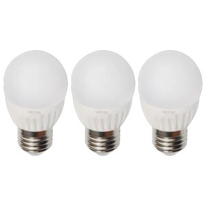 LED line PRIME LED Kogellamp G45 E27 - 7W (vervangt 80W) - 1000lm - Ø45mm - 230V - Energiezuinig - 3 stuks