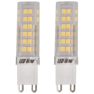 LED line LITE LED Insteeklamp G9 - 6W (vervangt 50W) - 550lm - Ø16mm - 230V - Energiezuinig - 2 stuks