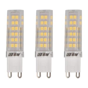 LED line LITE LED Insteeklamp G9 - 6W (vervangt 50W) - 550lm - Ø16mm - 230V - Energiezuinig - 3 stuks