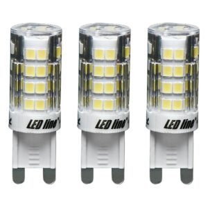 LED line LITE LED Insteeklamp G9 - 4W (vervangt 30W) - 350lm - Ø16mm - 230V - Energiezuinig - 3 stuks