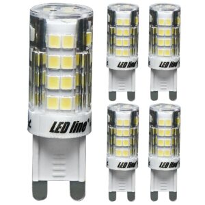 LED line LITE LED Insteeklamp G9 - 4W (vervangt 30W) - 350lm - Ø16mm - 230V - Energiezuinig - 5 stuks