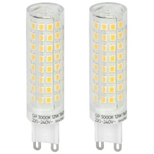 LED line LITE LED Insteeklamp G9 - 12W (vervangt 100W) - 1160lm - Ø19mm - 230V - Energiezuinig - 2 stuks