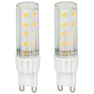 LED line LITE LED Insteeklamp G9 - 6W (vervangt 50W) - 550lm - Ø16mm - 230V - Energiezuinig - 2 stuks