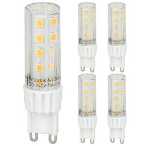 LED line LITE LED Insteeklamp G9 - 6W (vervangt 50W) - 550lm - Ø16mm - 230V - Energiezuinig - 5 stuks