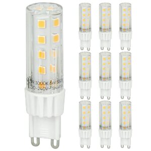 LED line LITE LED Insteeklamp G9 - 6W (vervangt 50W) - 550lm - Ø16mm - 230V - Energiezuinig - 10 stuks