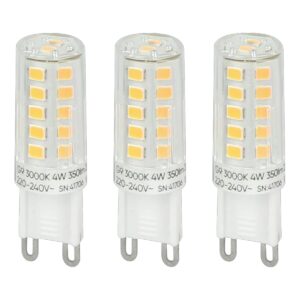 LED line LITE LED Insteeklamp G9 - 4W (vervangt 30W) - 350lm - Ø16mm - 230V - Energiezuinig - 3 stuks