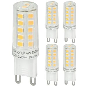 LED line LITE LED Insteeklamp G9 - 4W (vervangt 30W) - 350lm - Ø16mm - 230V - Energiezuinig - 5 stuks