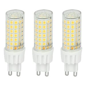 LED line LITE LED Insteeklamp G9 - 8W (vervangt 60W) - 750lm - Ø19mm - 230V - Energiezuinig - 3 stuks