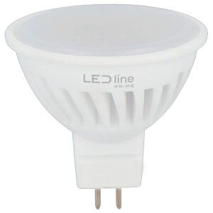 LED line PRIME LED Spot GU5.3 MR16 - 5W (vervangt 50W) - 600lm - Ø50mm - 12V - Energiezuinig
