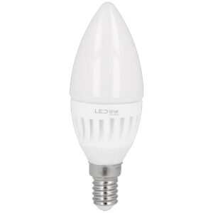 LED line PRIME LED Kaarslamp C37 E14 - 5W (vervangt 60W) - 700lm - Ø37mm - 230V - Energiezuinig