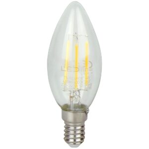 LED line LITE LED Filament Kaarslamp C35 E14 - 4W (vervangt 40W) - 480lm - Ø35mm - 230V - Energiezuinig