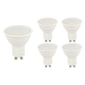 LED line LED Spot GU10 - 7W (vervangt 40W) - 600lm - Ø50mm - 230V - Energiezuinig - 5 stuks