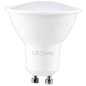 LED line LED Spot GU10 - 7W (vervangt 40W) - 600lm - Ø50mm - 230V - Energiezuinig