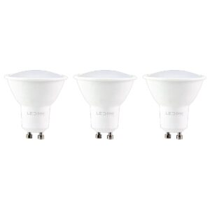 LED line LED Spot GU10 - 7W (vervangt 40W) - 600lm - Ø50mm - 230V - Energiezuinig - 3 stuks