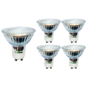 LED line LED Spot GU10 - 5W (vervangt 30W) - 410lm - Ø50mm - 230V - Energiezuinig - 5 stuks