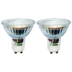 LED line LED Spot GU10 - 5W (vervangt 30W) - 410lm - Ø50mm - 230V - Energiezuinig - 2 stuks