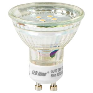 LED line LED Spot GU10 - 1W (vervangt 6W) - 80lm - Ø50mm - 230V - Energiezuinig