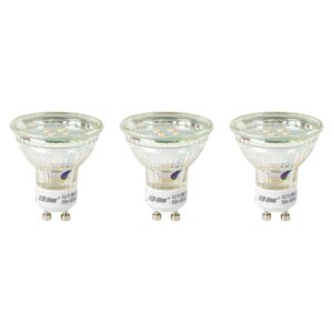 LED line LED Spot GU10 - 1W (vervangt 6W) - 80lm - Ø50mm - 230V - Energiezuinig - 3 stuks