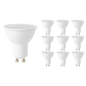 LED line LED Spot GU10 - 3W (vervangt 20W) - 240lm - Ø50mm - 230V - Energiezuinig - 10 stuks