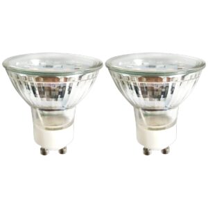 LED line LED Spot GU10 - 3W (vervangt 20W) - 273lm - Ø50mm - 230V - Energiezuinig - 2 stuks