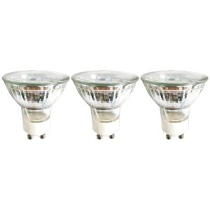 LED line LED Spot GU10 - 3W (vervangt 20W) - 273lm - Ø50mm - 230V - Energiezuinig - 3 stuks