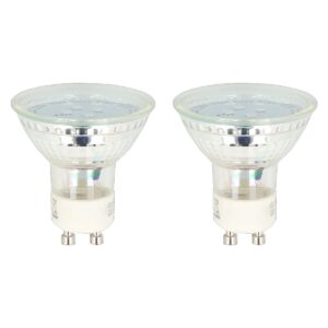 LED line LED Spot GU10 - 1W (vervangt 6W) - 80lm - Ø50mm - 230V - Energiezuinig - 2 stuks