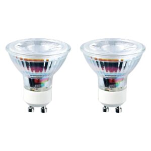 LED line LED Spot GU10 - 3W (vervangt 20W) - 273lm - Ø50mm - 230V - Energiezuinig - 2 stuks