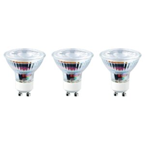 LED line LED Spot GU10 - 3W (vervangt 20W) - 273lm - Ø50mm - 230V - Energiezuinig - 3 stuks