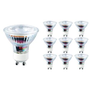LED line LED Spot GU10 - 3W (vervangt 20W) - 273lm - Ø50mm - 230V - Energiezuinig - 10 stuks