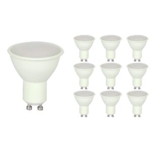 LED line LITE LED Spot GU10 - 5W (vervangt 40W) - 450lm - Ø50mm - 230V - Energiezuinig - 10 stuks