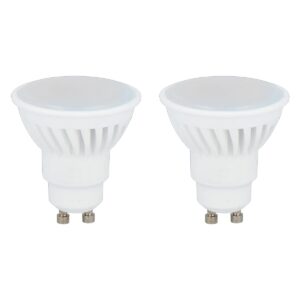 LED line LED Spot GU10 - 7W (vervangt 50W) - 630lm - Ø50mm - 230V - Energiezuinig - 2 stuks