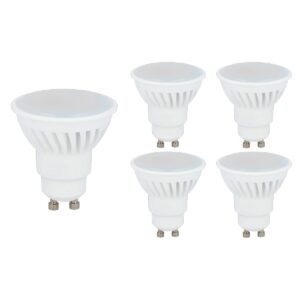 LED line LED Spot GU10 - 7W (vervangt 50W) - 630lm - Ø50mm - 230V - Energiezuinig - 5 stuks