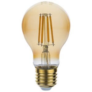 Optonica LED Filament Lamp A60 E27 - 8W (vervangt 55W) - 720lm - 2700K Warm Wit - 230V - Ø60mm - Energiezuinig