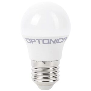 Optonica LED Kogellamp G45 E27 - 3.5W (vervangt 25W) - 300lm - 4500K Neutraal Wit - 230V - Energiezuinig