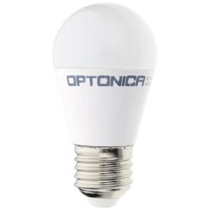 Optonica LED Kogellamp G45 E27 - 8W (vervangt 60W) - 710lm - 6000K Koel Wit - 230V - Ø45mm - Energiezuinig