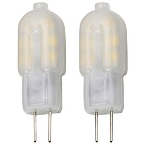 Optonica LED Insteeklamp G4 - 2W (vervangt 15W) - 170lm - 2800K Warm Wit - 12V - Energiezuinig - 2 stuks