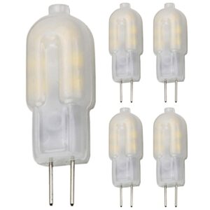 Optonica LED Insteeklamp G4 - 2W (vervangt 15W) - 170lm - 6000K Koel Wit - 12V - Energiezuinig - 5 stuks