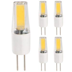Optonica LED Insteeklamp G4 - 2W (vervangt 15W) - 180lm - 6000K Koel Wit - 12V - Ø10mm - Energiezuinig - 5 stuks