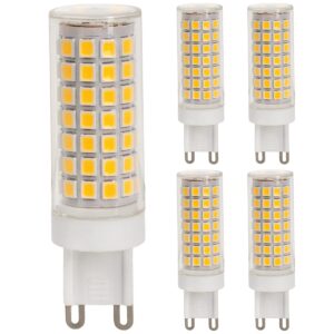 Optonica LED Insteeklamp G9 - 6W (vervangt 60W) - 660lm - 6000K Koel Wit - 230V - Ø18mm - Dimbaar - Energiezuinig - 5 stuks