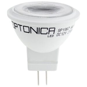 Optonica LED Spot GU4 MR11 - 3W (vervangt 20W) - 210lm - 2700K Warm Wit - 12V - Ø35mm - Energiezuinig