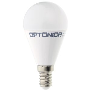 Optonica LED Kogellamp G45 E14 - 8W (vervangt 60W) - 710lm - 2700K Warm Wit - 230V - Ø45mm - Energiezuinig
