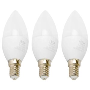 LED line LITE LED Kaarslamp C37 E14 - 8W (vervangt 60W) - 720lm - Ø37mm - 230V - Energiezuinig - 3 stuks
