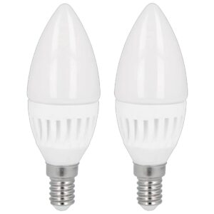 LED line LITE LED Kaarslamp C37 E14 - 9W (vervangt 80W) - 992lm - Ø37mm - 230V - Energiezuinig - 2 stuks